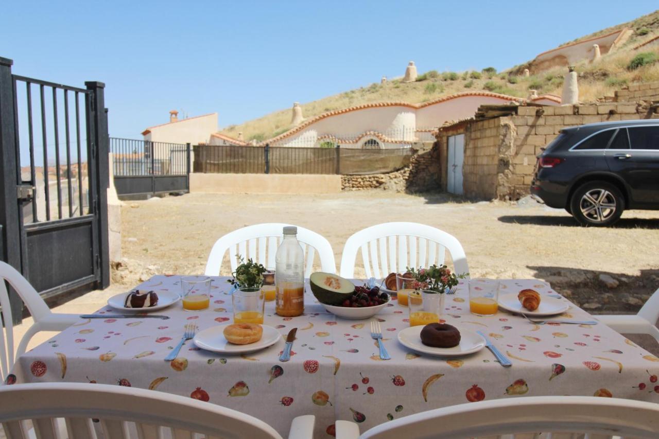 Alcudia de Guadix Casa Cueva Bella Vistaヴィラ エクステリア 写真