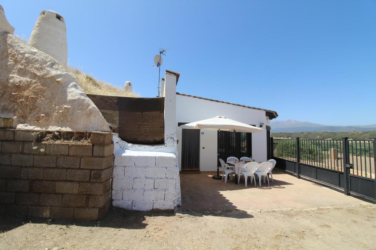 Alcudia de Guadix Casa Cueva Bella Vistaヴィラ エクステリア 写真